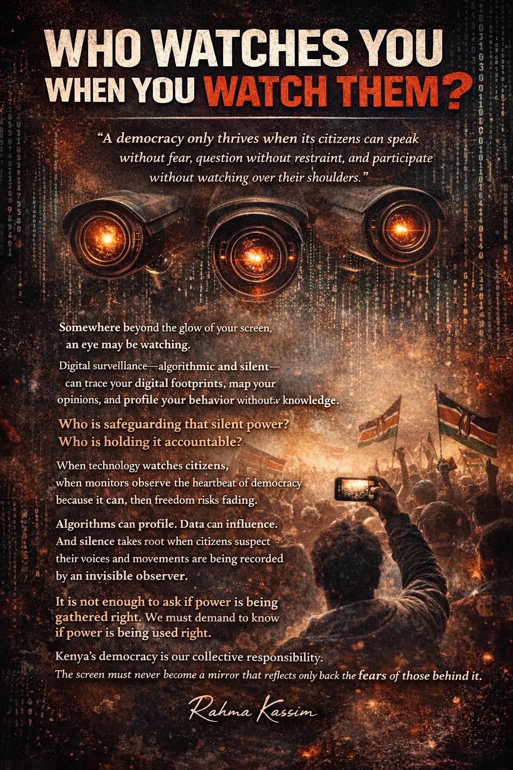 Surveillance and Democracy